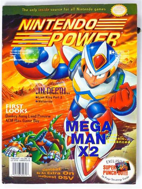 Mega Man X2 Volume 69 Nintendo Power Magazines Retromtl