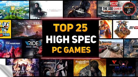 Top 25 Best High Spec Pc Games With Insane Graphics 2022 Youtube