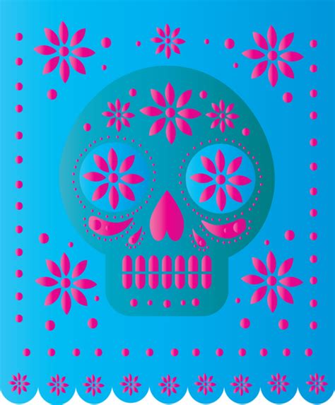 Day Of The Dead Visual Arts Pattern Font For Mexican Bunting Free