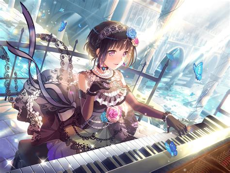 2020 (23) happy birthday, maya yamato! Rinko Shirokane - Pure - Temporary Member - Card | Bandori ...