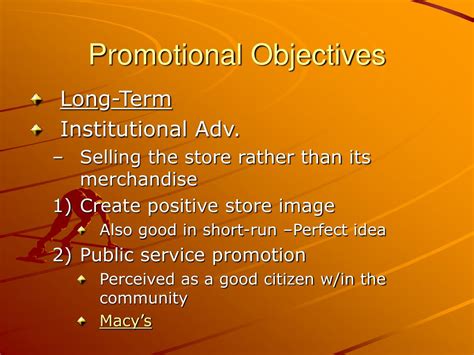 Find out what marketing objectives are, how to use smart goals to identify them, and how they play into your marketing goals. PPT - Advertising and Promotion McDonald's New Campaign ...