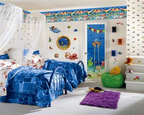 Whichever is your preference, go for that. aquatic cool painting ideas for bedrooms
