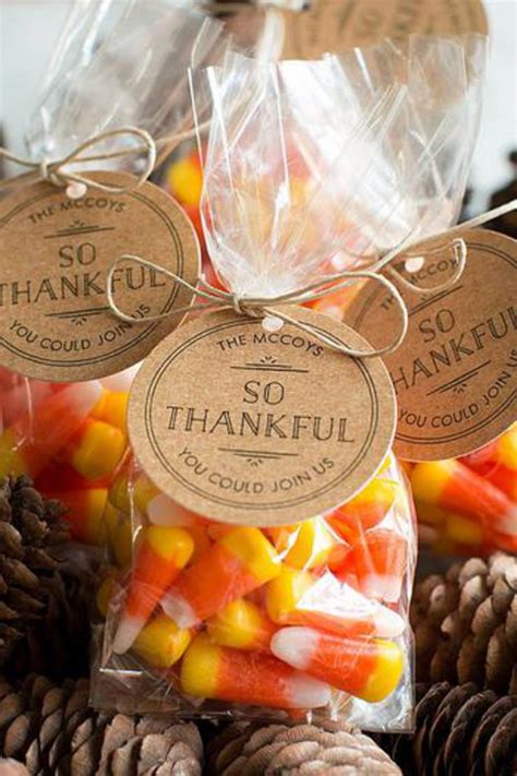 Thanksgiving Party Favors Easy Diy Thanksgiving Party Favor Ideas For