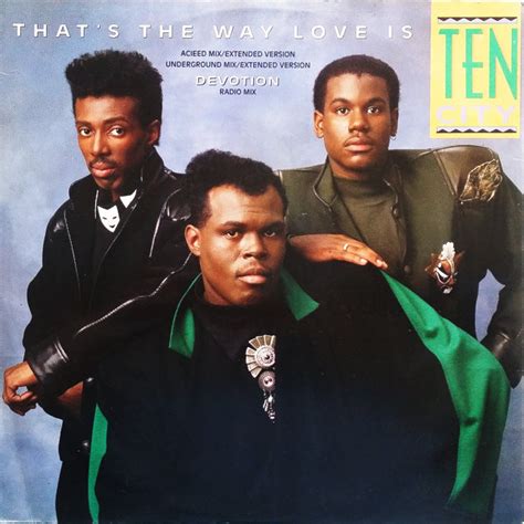 Ten City Thats The Way Love Is 1989 Vinyl Discogs