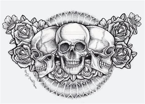 Free Skull Tattoo Design Download Free Skull Tattoo Design Png Images Free Cliparts On Clipart