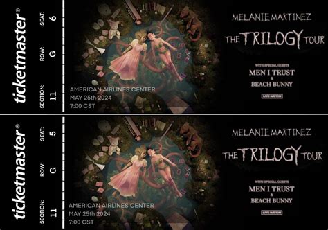 Made Tickets For The Trilogy Tour R Melaniemartinez