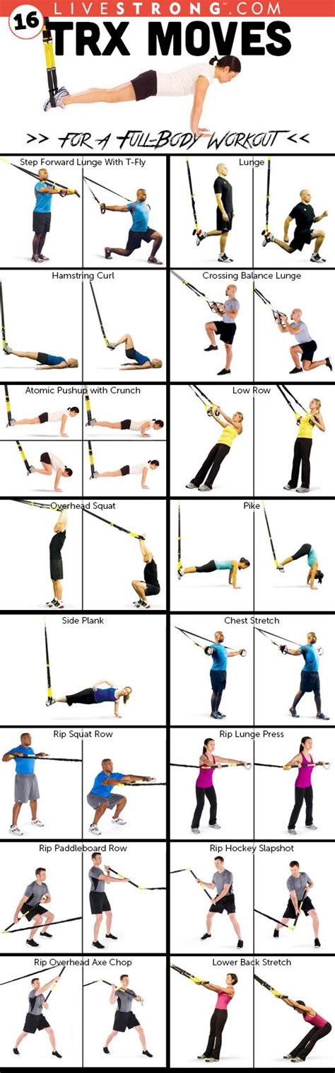 Full Body Workout 16 Trx Moves For A Full Body Workout Trx Training