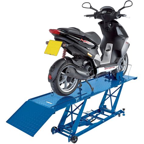 Draper Hydraulic Motorcycle Lift 360kg Excelr8 Motorsport