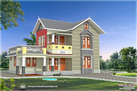 3 Bedroom Home In 1700 Square Feet Kerala Home Design And Floor Plans