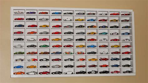 Hot Wheels Car Storage Shelf ~ Cars Storage Matchbox Display Toy Diy