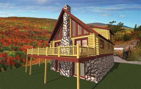 Sierra Log Home Floor Plan By Hiawatha Log Homes