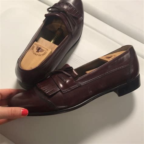 Bally Shoes Mens Ballys Real Authentic Leather Dress Shoes Poshmark