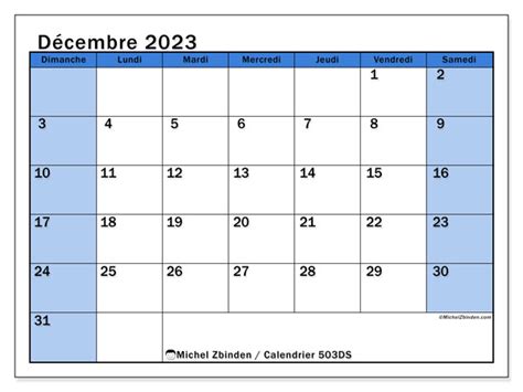 Calendrier Décembre 2023 à Imprimer “504ds” Michel Zbinden Ch