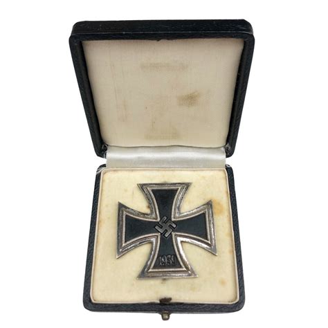 Original Wwii German Iron Cross 1st Class In Box L55 Oorlogsspullen Nl Militaria Shop