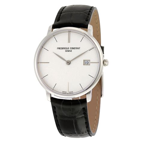 Founded in 1988, it offers quality swiss made watches at competitive prices. Frederique Constant Slimline Silver Dial Men's Watch FC ...