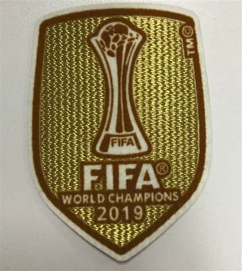 2019 Fifa Club World Cup Champions Patch