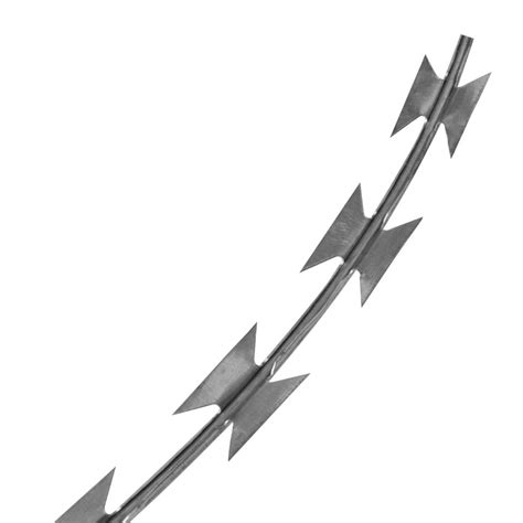 Natodraht schützt vor dem unerlaubten eindringen unbefugter personen. Stacheldraht Natodraht Klingendraht Sperrdraht Widerhaken ...