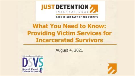 Incarcerated Victims Of Sexual Violence Youtube