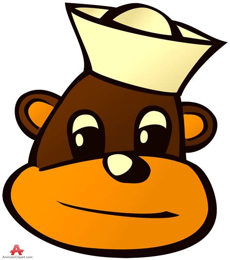 Monkey Head Clipart At Getdrawings Free Download