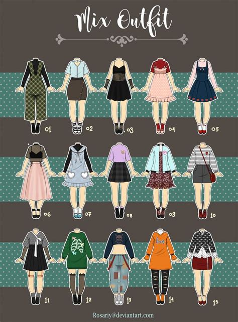 Pinterest Clothes Drawing Anime Open 18 Casual Outfit Adopts 23 By