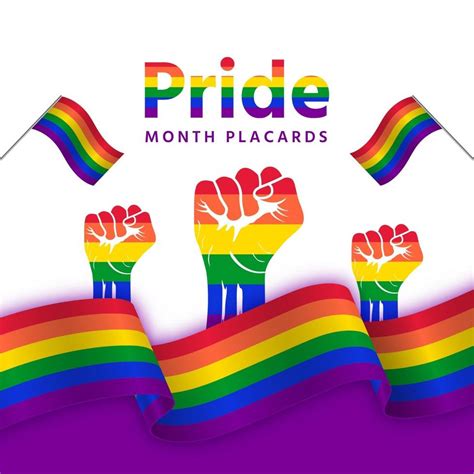 Pride Month Banners In A Handful Of Colors 2859901 Vector Art At Vecteezy