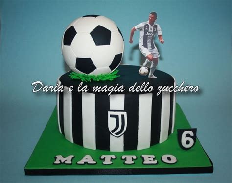Under the sugar paste hides a luscious red velvet! Ronaldo And Juve Cake - CakeCentral.com