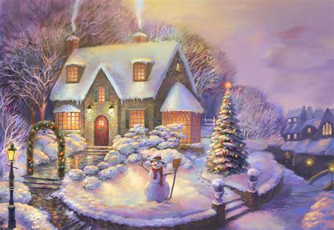 Everyone that is in this picture (well, should be) is. Christmas cottage on Behance
