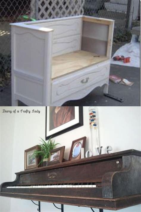 Old Dresser Into Bench My Repurposed Life® Rescue Re Imagine Repeat