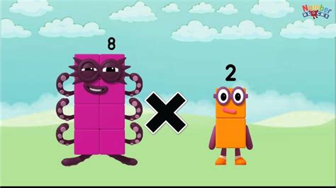 Numberblocks Learn To Multiply Numbers 1 To 10 By 2 Learn To Multiply