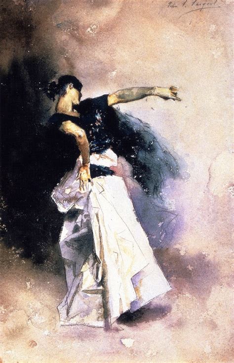 Spanish Dancer Painting John Singer Sargent Oil Paintings