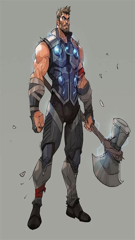 Stormbreaker Mighty Thor Weapon Hd Phone Wallpaper Peakpx