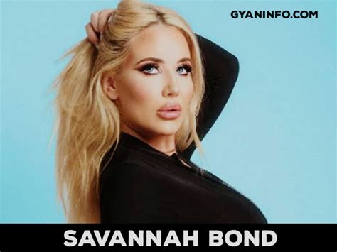 Savannah Bond Biography Height Age Measurements Net Worth Wiki