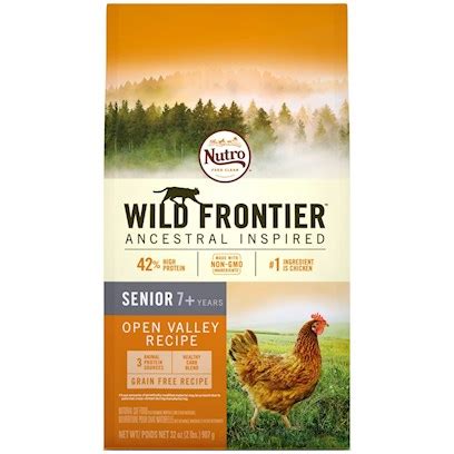 Who are you shopping for? Nutro Wild Frontier Grain Free Senior Open Valley Recipe ...