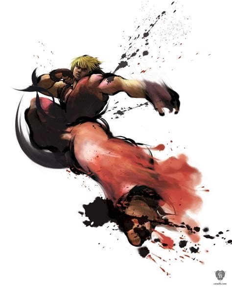 Artwork Ken Street Fighter Iv Capcom