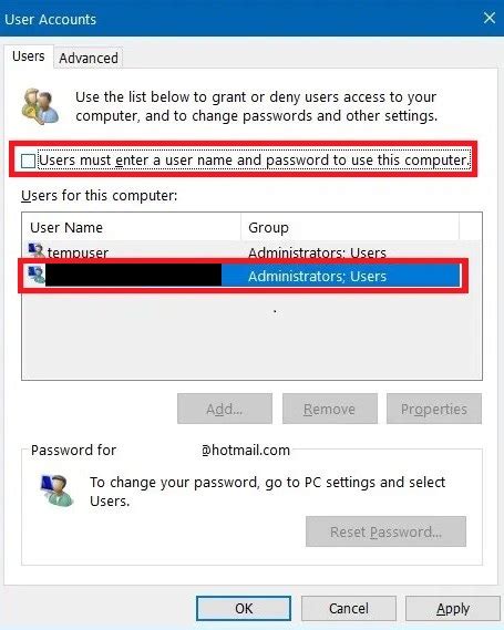 How To Remove The Login Password In Windows Android Authority