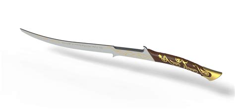 Princess Arwen Hadhafang Sword From Lord Of The Rings 3d Print Model