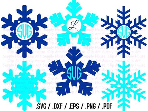 Snowflake Svg Cut File Svg Images Collections