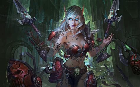 Blood Elf Female World Of Warcraft Fan Art HD Wallpaper Peakpx