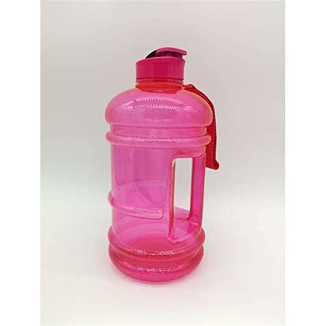 matte plastic water bottle  pink