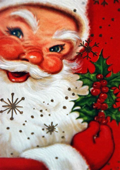 See more ideas about vintage santas, vintage christmas cards, vintage christmas. Vintage Holiday Graphics: CLASSIC IMAGES OF SANTA