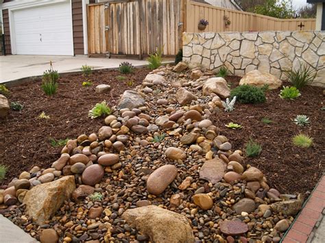 Gravel Mulch Landscaping Two Mulch Landscaping Types Drought