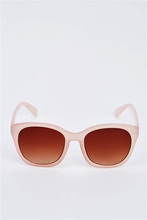 wayfarer light pink sunglasses just 7