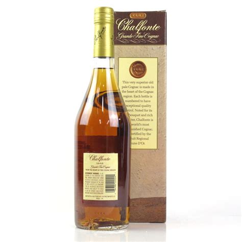 Chalfonte Vsop Grande Fine Cognac 75cl Us Import Whisky Auctioneer