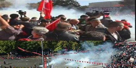 Turkish Police Fire Tear Gas Water At Banned Secularist March