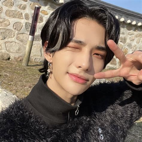 Hwang Hyunjin Skz Stray Kids Selca Pfp Icon Kpop K Pop Felix Rapper