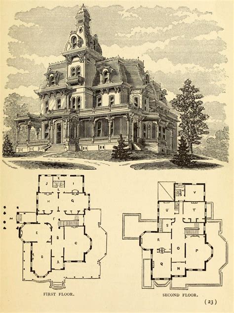 Residence Architecture Layout Architecture Victorian Architecture