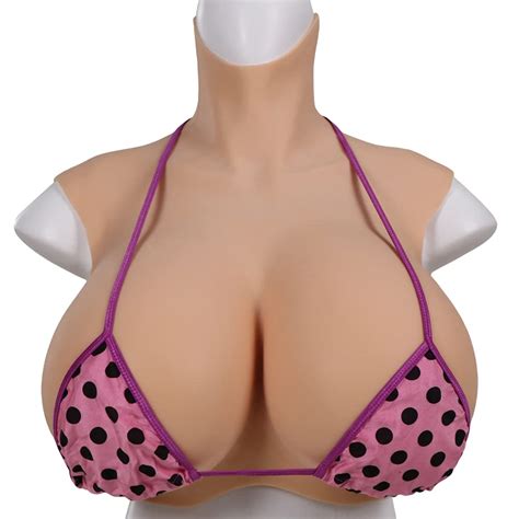 Buy Silicone Form For Crossdresser Realistic Fake Boobs Mastectomy