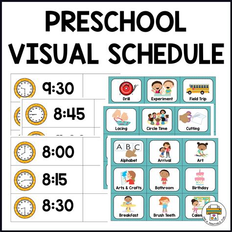 How To Make A Visual Schedule Kids Schedule Visual Sc