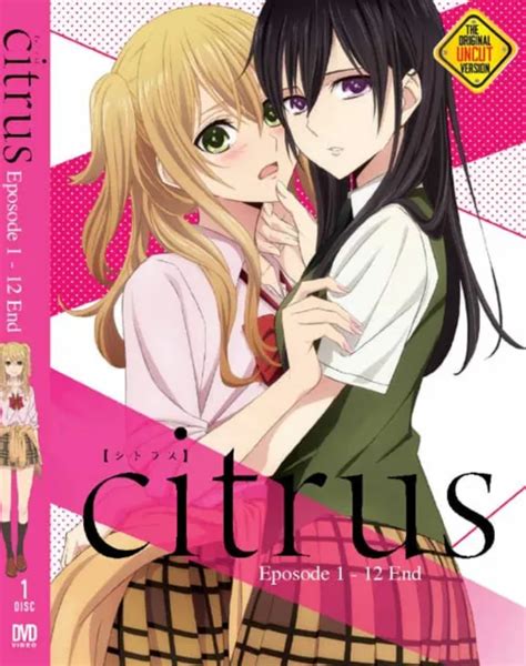 Dvd Anime Uncut Citrus Complete Tv Series Vol1 12 End English Dub