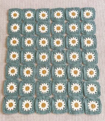 Cozy Days Daisy Blanket All About Ami